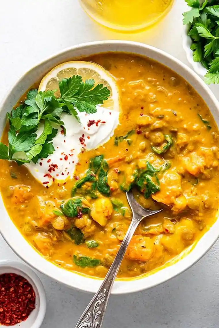 Detox Turmeric Lentil Soup 3 Recipe image