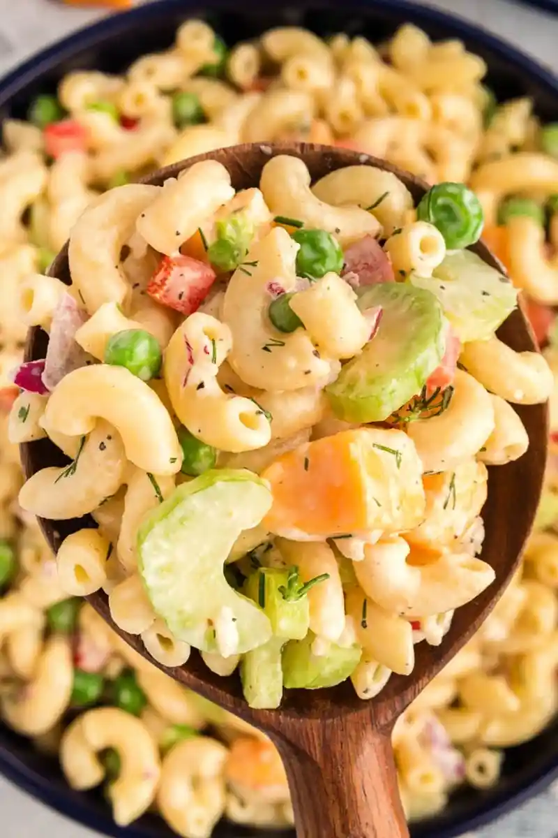 Creamy and Crunchy Macaroni Salad 3 Recipe image