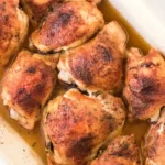 Simple Crispy Oven Baked Chicken Thighs 4 Simple Crispy Oven Baked Chicken Thighs