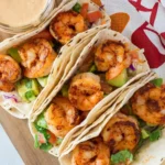 Easy Shrimp Tacos with Pineapple Chipotle Sauce 4 Easy Shrimp Tacos with Pineapple Chipotle Sauce