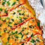 Garlic Lovers Salmon in Foil (Baked or Grilled) 4 Garlic Lovers Salmon in Foil (Baked or Grilled)