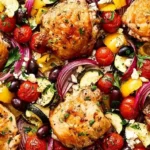 Greek Sheet Pan Chicken Dinner