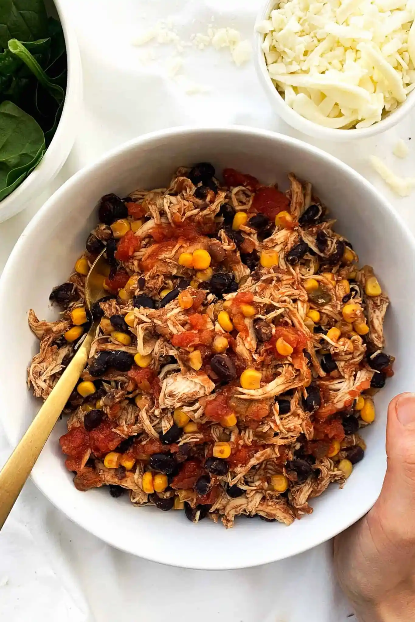 Five-Ingredient Slow Cooker Tex Mex Chicken 3 Recipe image