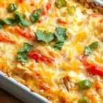 Hearty Chicken Fajita Casserole 4 Hearty Chicken Fajita Casserole