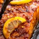 Honey-Garlic Glazed Salmon 4 Honey-Garlic Glazed Salmon