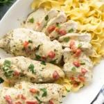 Creamy Italian Instant Pot Chicken Breasts 4 Creamy Italian Instant Pot Chicken Breasts