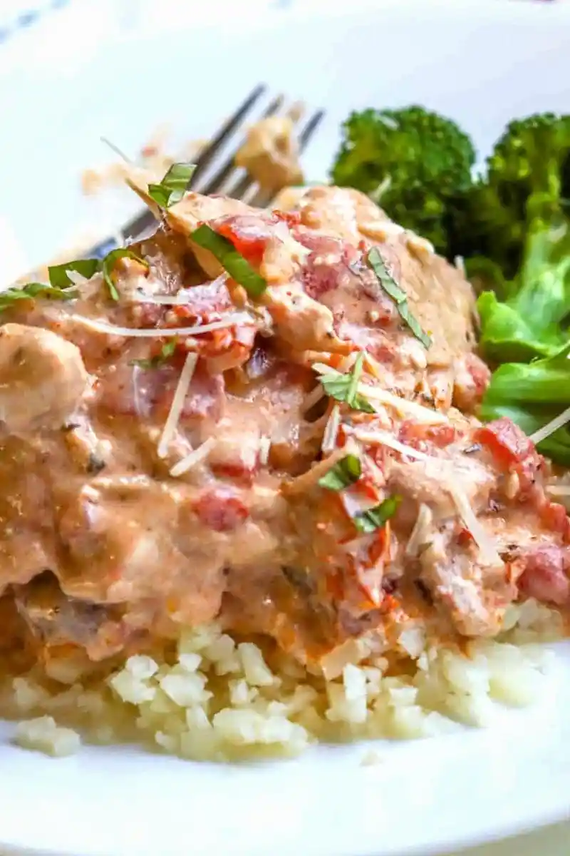 Slow Cooker Italian Creamy Chicken Thighs 3 Recipe image