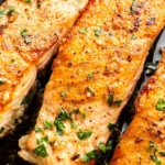 Lemon Garlic Butter Salmon 4 Lemon Garlic Butter Salmon