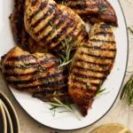 Maple Rosemary Grilled Chicken 4 Maple Rosemary Grilled Chicken