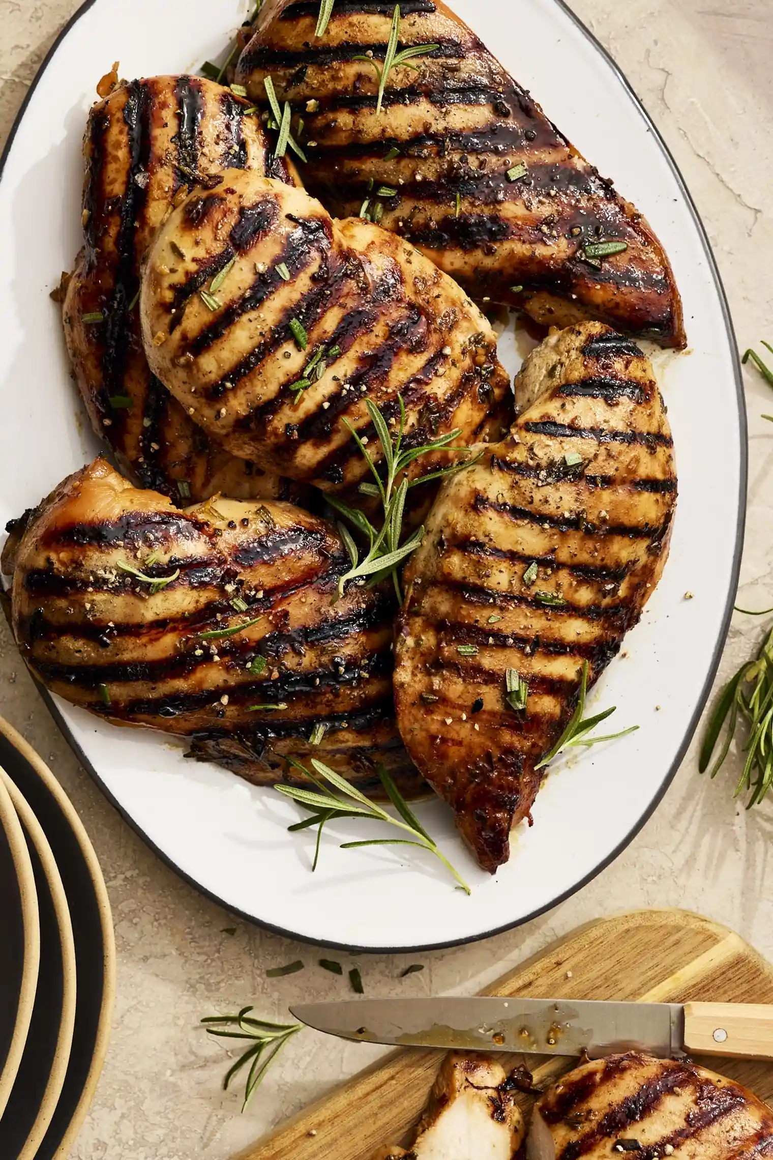 Maple Rosemary Grilled Chicken 3 Recipe image