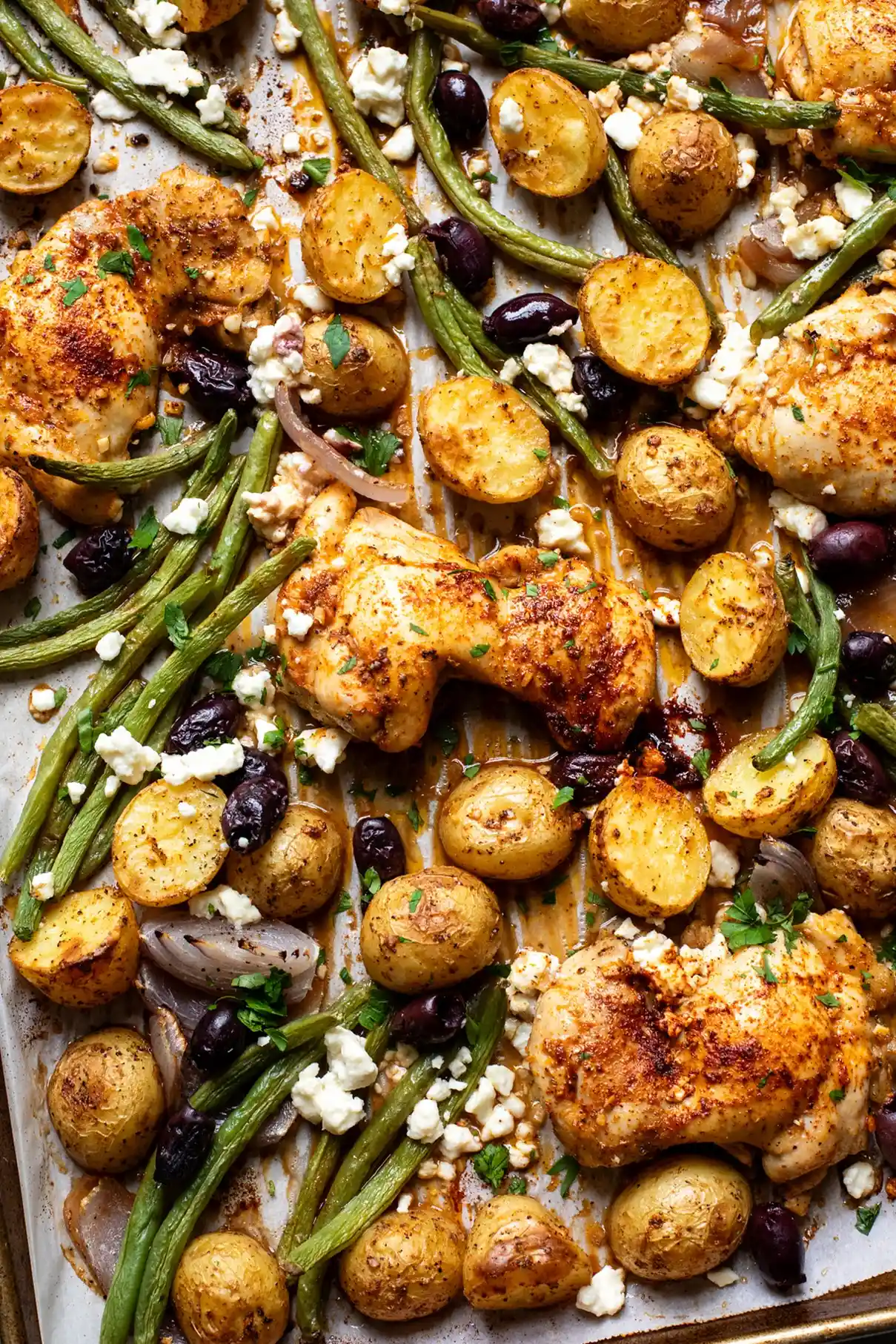 Mediterranean Lemon Chicken with Potatoes and Green Beans 3 Recipe image