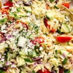 Fresh Mediterranean Orzo Salad 4 Fresh Mediterranean Orzo Salad