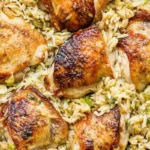 One-Pan Parmesan Chicken and Orzo with Brussels Sprouts 4 One-Pan Parmesan Chicken and Orzo with Brussels Sprouts
