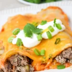 Hearty Red Sauce Beef Enchiladas 4 Hearty Red Sauce Beef Enchiladas