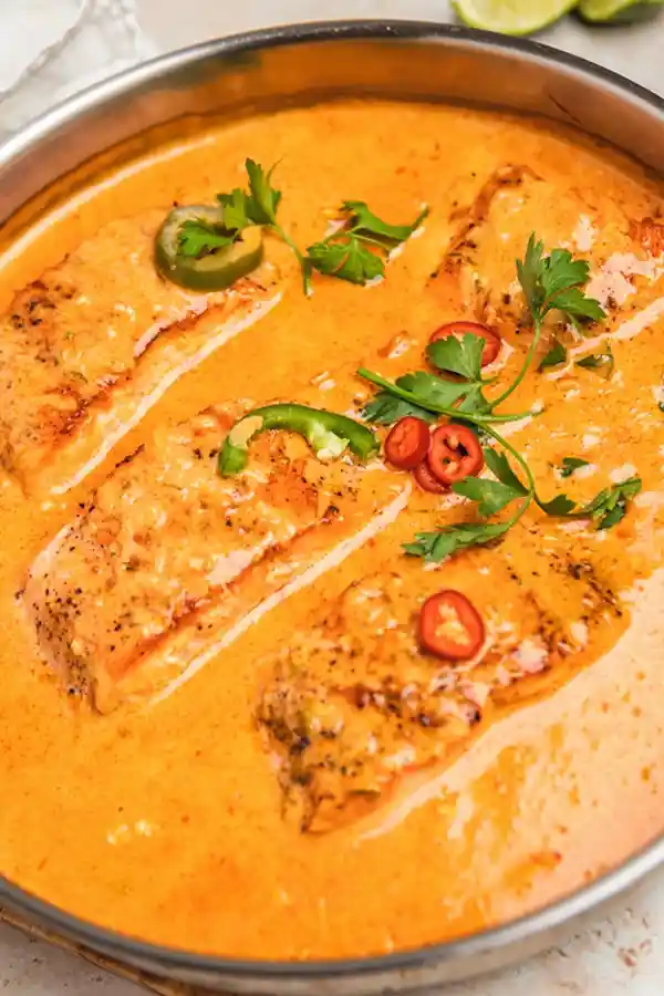 Creamy Thai-Style Salmon Coconut Curry 3 Recipe image