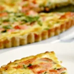 Creamy Salmon and Spinach Quiche 4 Creamy Salmon and Spinach Quiche