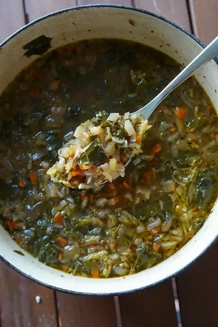 Hearty Sardinian Herb Soup 3 Recipe image