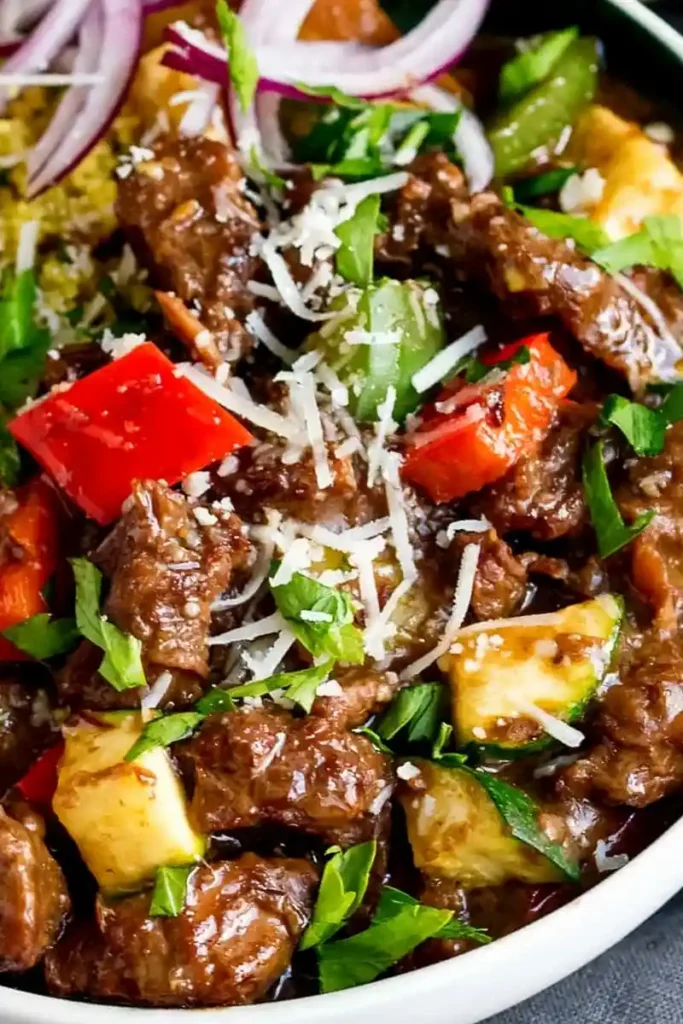 Summer-Style Slow Cooked Beef Casserole
