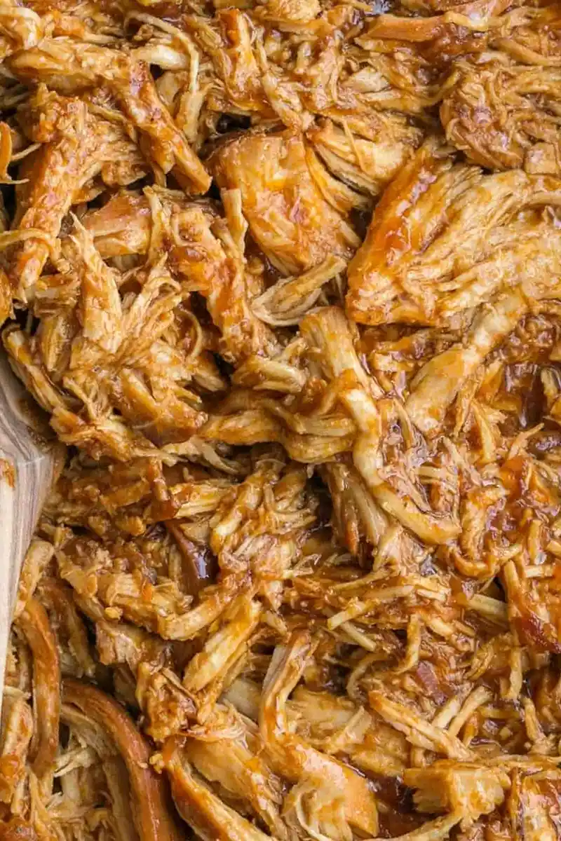 Easy Slow Cooker Shredded BBQ Chicken 3 Recipe image