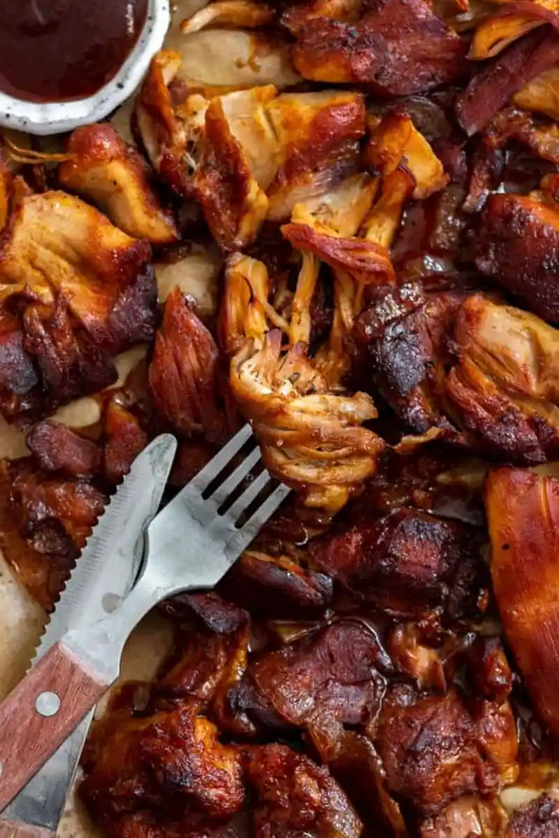 Slow Cooker BBQ Chicken Thighs 3 Recipe image
