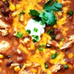 Slow Cooker Chicken Taco Soup 4 Slow Cooker Chicken Taco Soup