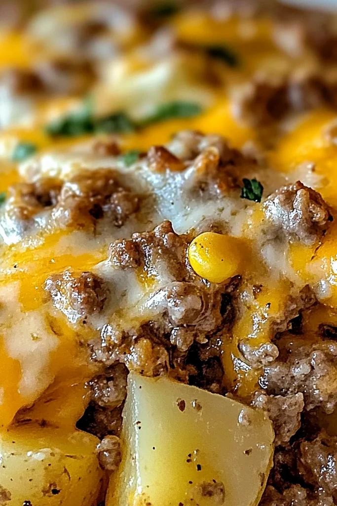 Slow Cooker Cowboy Potato Casserole 3 Recipe image