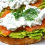 Smoked Salmon and Avocado Toast with Lemon-Herb Cream 4 Smoked Salmon and Avocado Toast with Lemon-Herb Cream