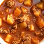 Hearty Spicy Beef and Potato Soup 4 Hearty Spicy Beef and Potato Soup