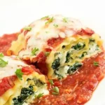 Spinach Lasagna Roll-Ups 4 Spinach Lasagna Roll-Ups