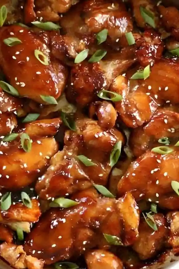 Sticky Ginger Soy Glazed Chicken 3 Recipe image