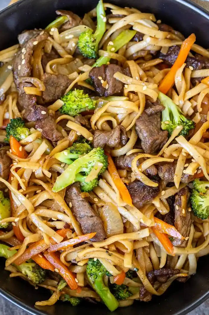Savory Beef Lo Mein Recipe 3 Recipe image