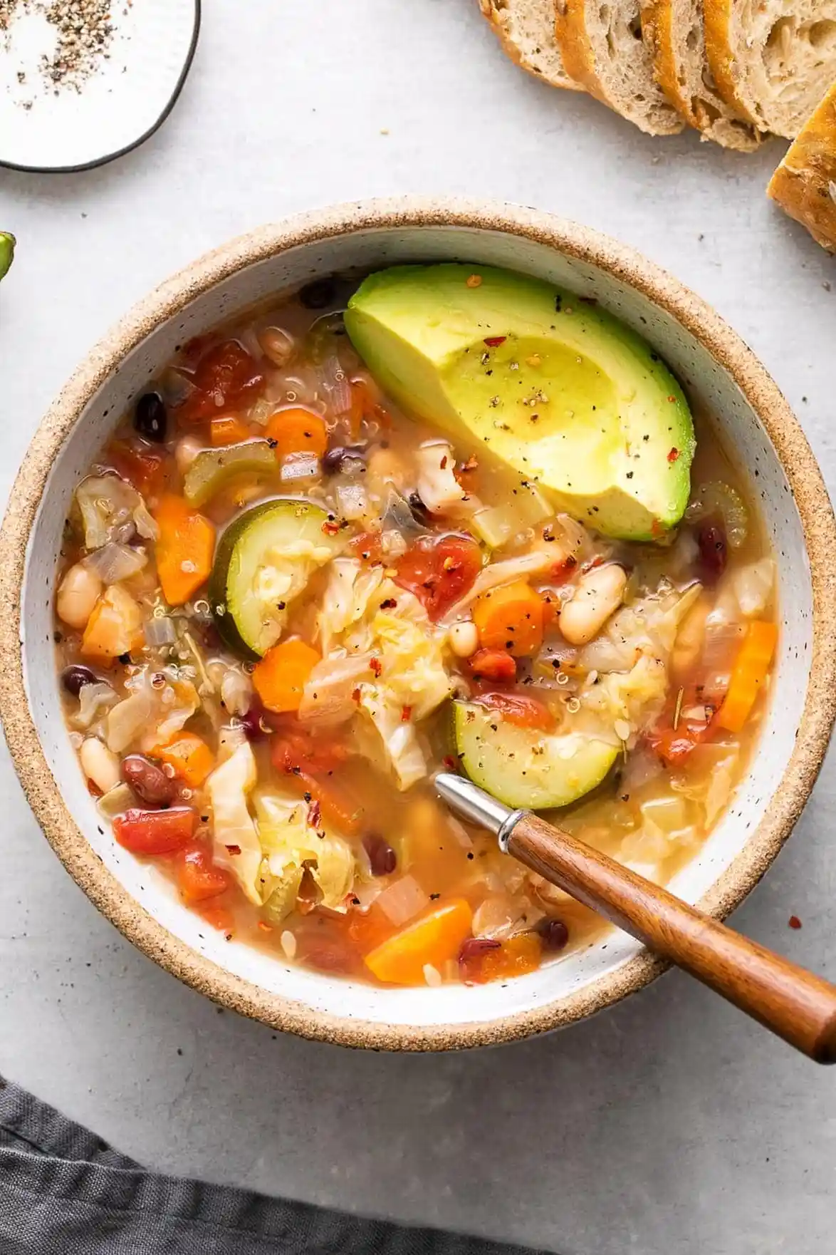 Hearty Vegetable and Quinoa Soup 3 Recipe image