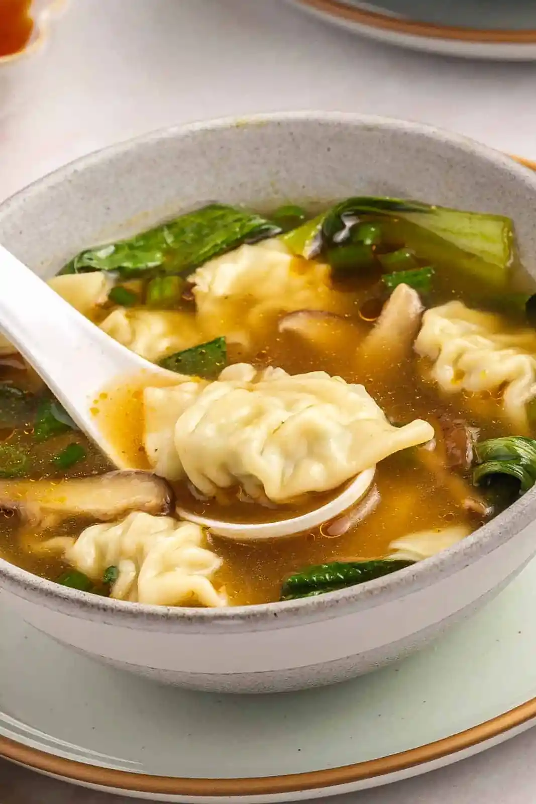 Easy Homemade Wonton Soup 3 Recipe image