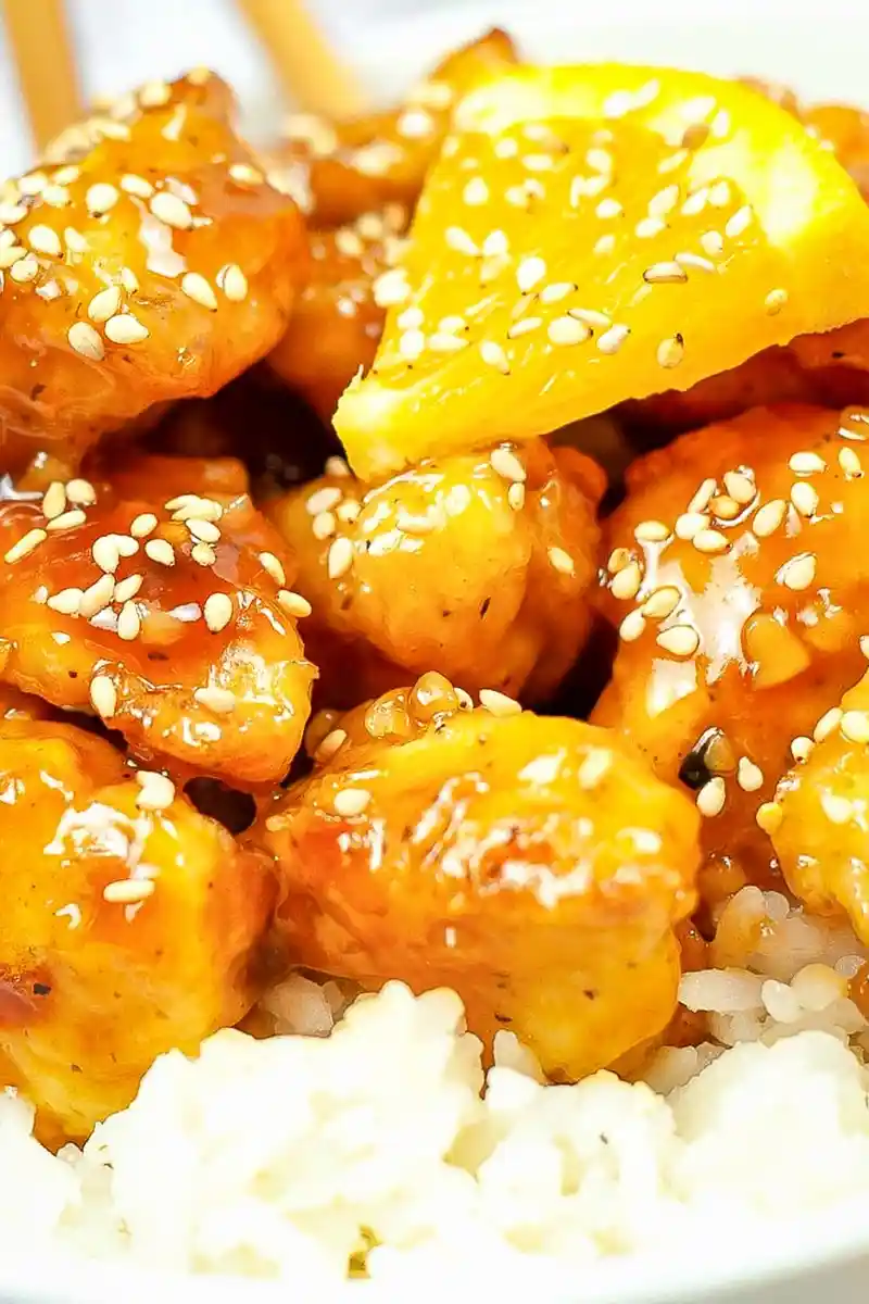 Crispy Air Fryer Orange Chicken 3 Recipe image