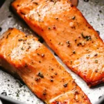 Easy Garlic Butter Air Fryer Salmon 4 Easy Garlic Butter Air Fryer Salmon