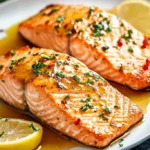 Baked Salmon with Honey Mustard 4 Baked Salmon with Honey Mustard