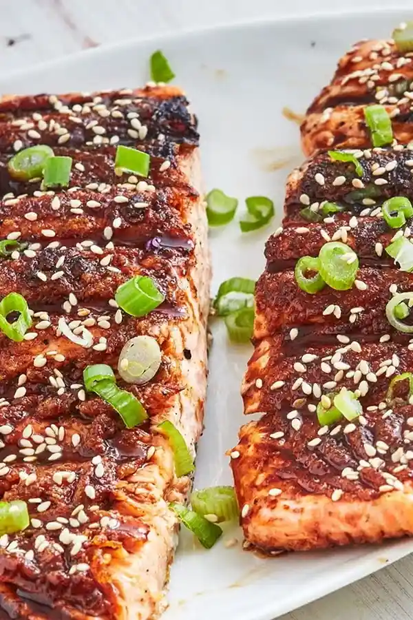Asian BBQ Grilled Salmon with Spicy Glaze 3 Recipe image