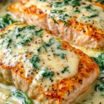 26-Minute Creamy Spinach Salmon 4 26-Minute Creamy Spinach Salmon