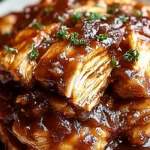 Slow Cooker Savory BBQ Chicken 4 Slow Cooker Savory BBQ Chicken
