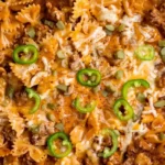 Savory Cheeseburger Pasta Bake 4 Savory Cheeseburger Pasta Bake