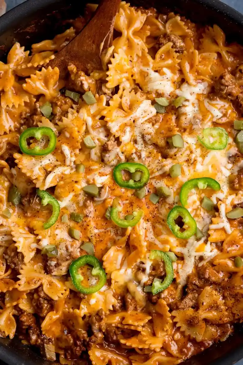 Savory Cheeseburger Pasta Bake 3 Recipe image
