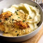 Creamy Dijon Chicken with Buttery Mashed Potatoes 4 Creamy Dijon Chicken with Buttery Mashed Potatoes