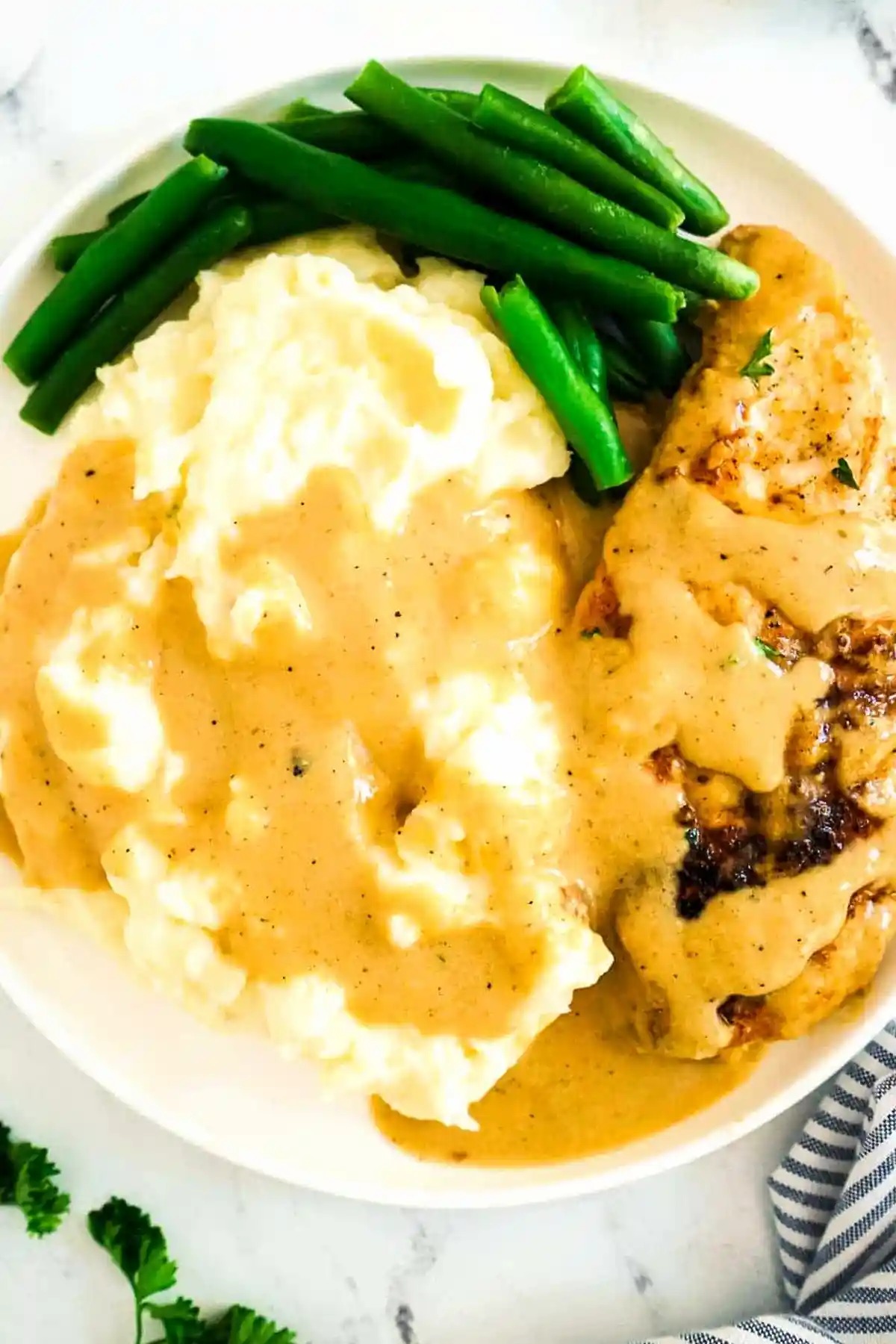 Creamy Chicken and Mashed Potatoes 3 Recipe image