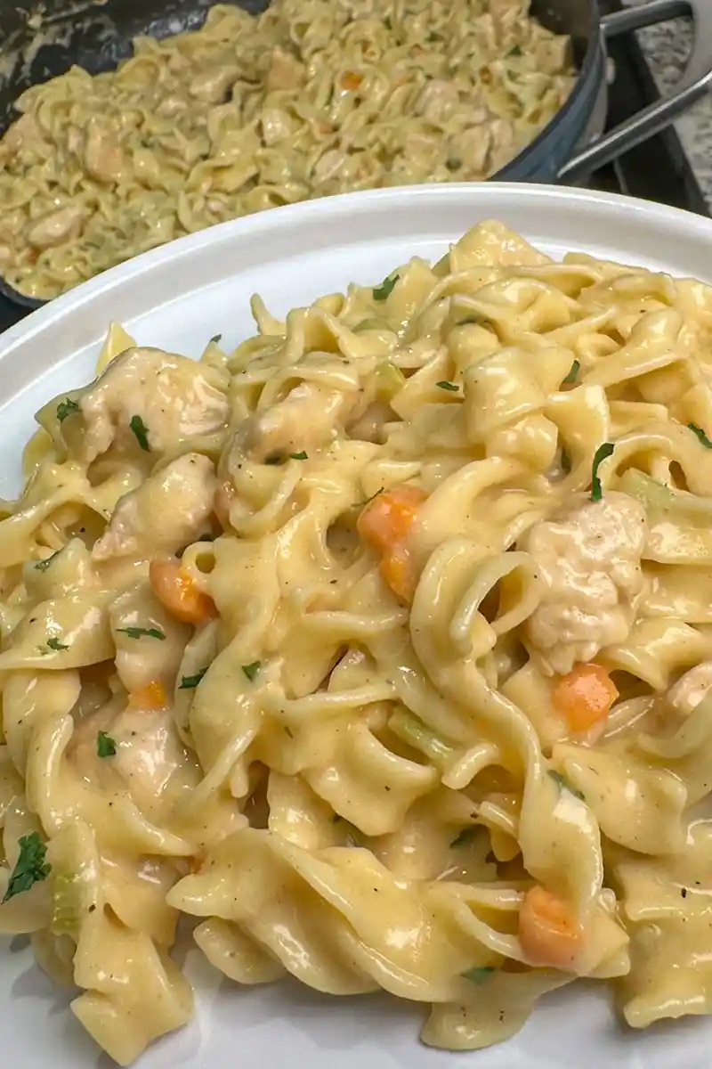 Creamy Chicken and Noodles 3 Recipe image