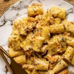 Creamy Salmon Alfredo Pasta 4 Creamy Salmon Alfredo Pasta