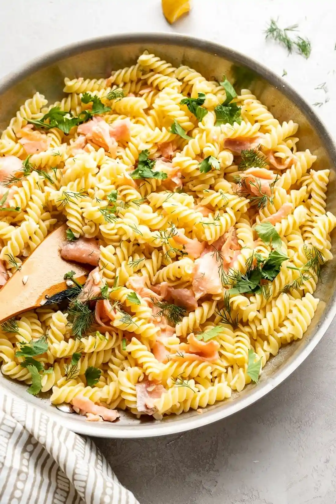 Creamy Smoked Salmon Pasta 3 Recipe image