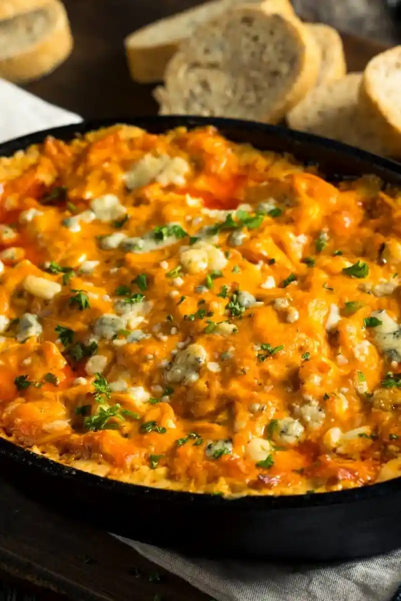 Slow Cooker Spicy Buffalo Chicken Dip 3 Recipe image