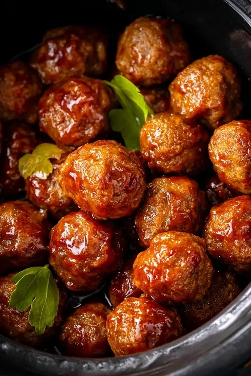 Slow Cooker Mississippi Beef Meatballs 3 Recipe image