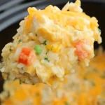 Creamy Slow Cooker Chicken and Rice Casserole 4 Creamy Slow Cooker Chicken and Rice Casserole