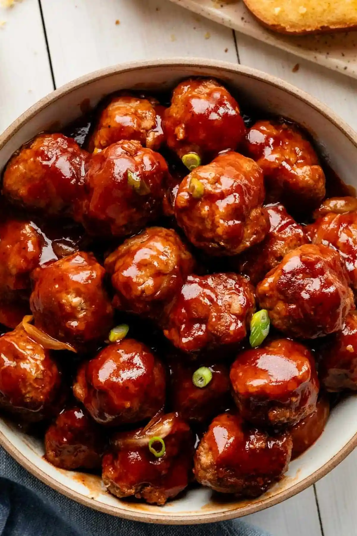 Slow Cooker BBQ Turkey Meatballs 3 Recipe image